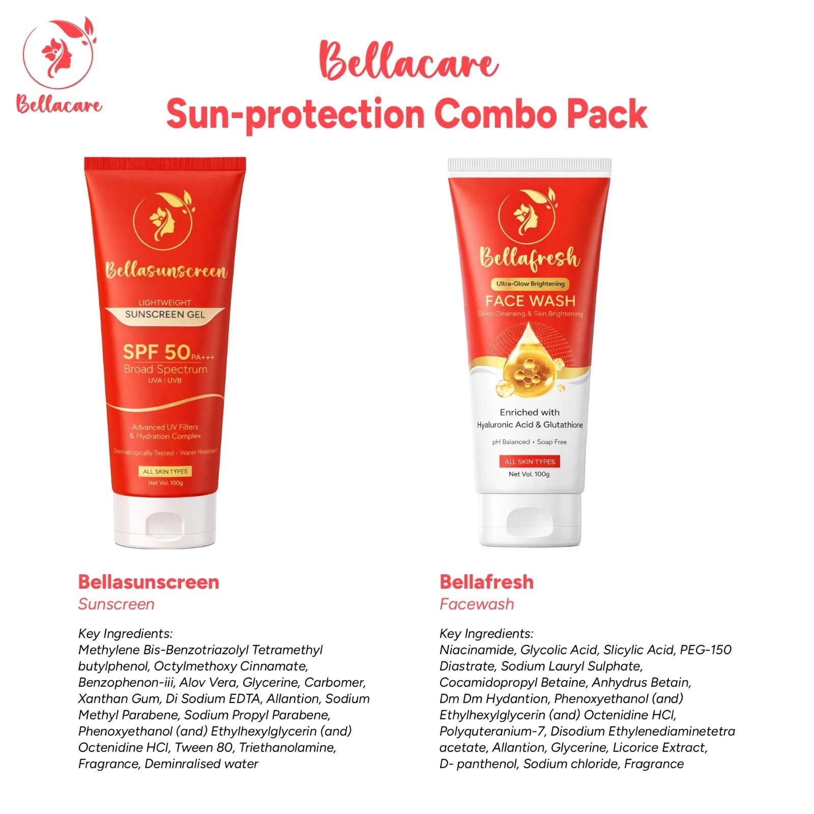 Bellacare Sun-protection Combo - Premium Skincare