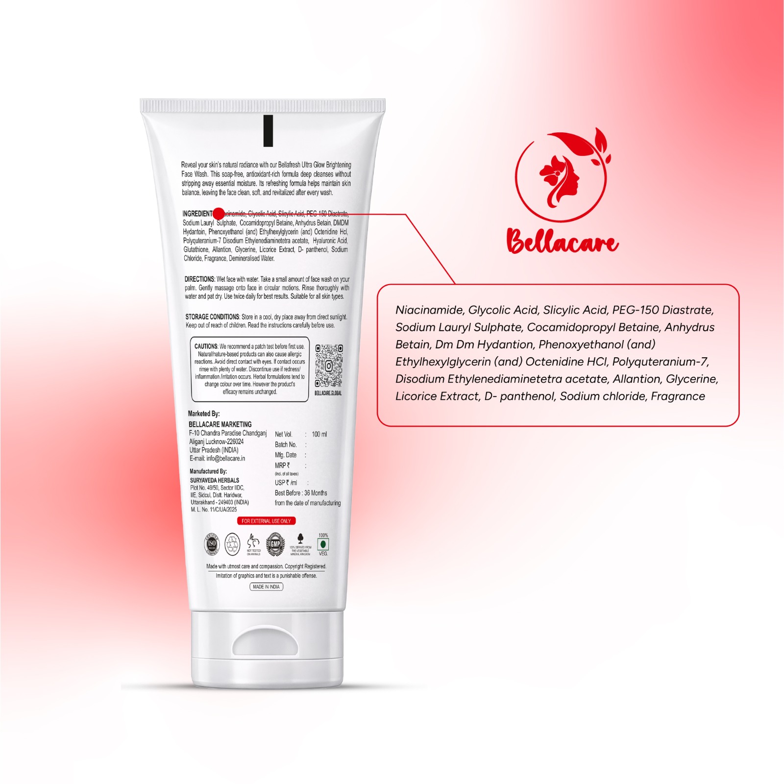 Bellafresh Face Wash